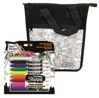 Sharpie Stained Fabric Markers - Card of 8 with a Free Lunch Bag Photo