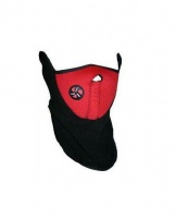 Motorcycle Neck Warmer Baraclava Scarf - Red Photo