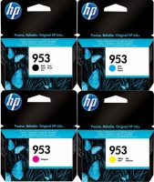 HP Ink 953 Black Cyan Magenta & Yellow Cartridge Combo Pack Photo