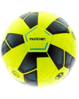 Star Munchen Laminated Soccer Ball - Lumo Green Photo
