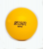 Star Hockey Ball Mini - Yellow Photo