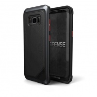 Samsung Xdoria Defense Lux Case for Galaxy S8 - Black Leather Photo