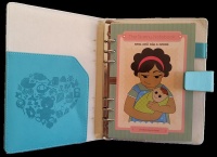 Nanny Notebook Refillable Organiser with Blue Cover Photo