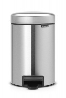 Brabantia - New Icon Pedal Bin - 3 Litre Matt Steel Photo