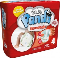 Baby Panda - 25 Essentials Nappies - Size 4 - Large Photo