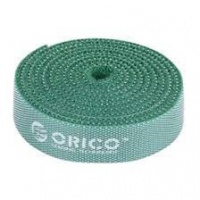 Orico Reusable Dividable Hook and Loop Cable 1m Ties - Green Photo