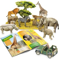 Cubic Fun National Geographic African Wildlife 3D Puzzle - 69 Pieces Photo