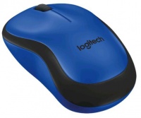 Logitech Wireless M220 Silent Mouse - Blue Photo
