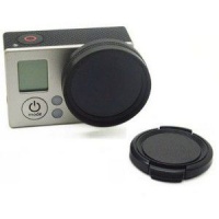 Action Mounts GoPro 4/3 /3 CPL Filter & Lens Cover Set Photo