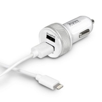 Port Design 2 USB Car Charger & Lightning Cable Photo