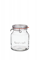 Luigi Bormioli - 2 Litre Lock-Eat Glass Handy Jar With Lid Photo