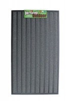 Dirttrapper Outdoor Doormat 150cm x 90cm - Grey Photo