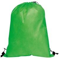 Swiss Horizons Non-Woven Drawstring Bag - Lime Green Photo