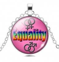 Rainbow Equality Pendant & Necklace Photo