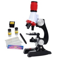 Microscope With LED 100X 400X & 1200X Science Toy Photo
