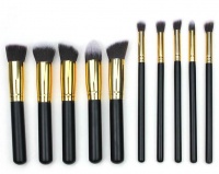 Premium Synthetic Kabuki Makeup Brush Set Kit Photo
