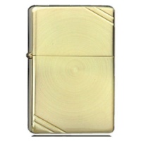 Zorro Lighter Brushed Circular Gold Lines Photo