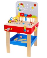 TookyToy My First Play Wooden Toy Work Bench Photo