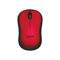 Logitech M220 Silent Wireless Mouse - Red Photo