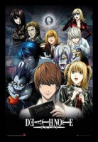 Death Note Collage Poster with Black Frame Photo