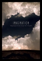 Imagination Poster with Black Frame Photo