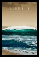 Contemplation Poster with Black Frame Photo