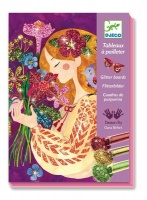 Djeco The Scent Of Flowers Glitter Boards Photo