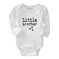 Brother Qtees Africa Little Long Sleeve Baby Grow Photo