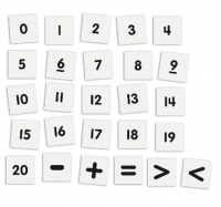 Learning Resources Double-Sided Magnetic Numbers Photo