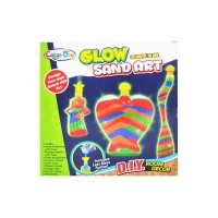 Room Decor Glow Sand Art With 3 Bottles - Small Photo
