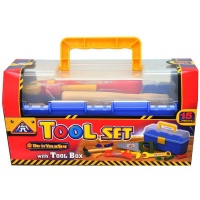 Ideal Toy Tool Set In Small Carry Case - 15 Piece Photo