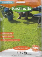 Kirchhoffs Kikuyu Whittet Lawn Grass Seed Bumper Pack - 100g Photo