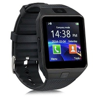 DZ09 Smart Watch Version 2 - Black Photo