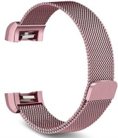 Milanese Loop Band for FitBit Charge 2 - Pink Photo