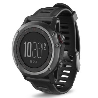 Silicone Replacement Band for Garmin Fenix 3 Watch - Black Photo