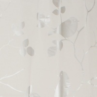 The Bathroom Shop - Shower Curtain Peva - Bird - White Photo