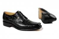 Crockett & Jones Mens Formal Lace-Up Style Shoes - Black Photo