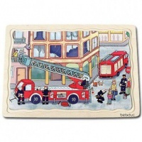 Beleduc Fire Brigade Layer Puzzle Photo
