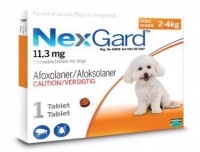 NexGard -Tick & Flea Control for Small Dogs - 1 Tablet - Pack Of 4 Photo