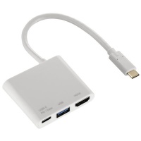 Hama 3-in-1 USB-C Multiport Adapter Photo