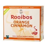 TopQualiTea Organic Rooibos Orange & Cinnamon Flavour - 80 Tag Bags Photo