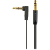 Kanex 3.5mm Stereo Audio Flat Cable - Black Photo