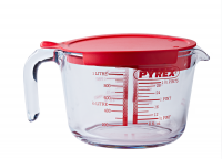 Pyrex - 1 Litre Classic Glass Measuring Jug With Lid Photo