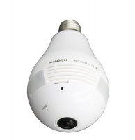 Optodio Led Light Bulb With Wireless 360 Degree IP Camera Photo
