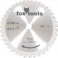 Fox Tools Fox Circular Saw Blade S/ProTCT 184X16X40T Photo