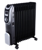 Midea - Oil Heater 13 fin digital - Black Photo