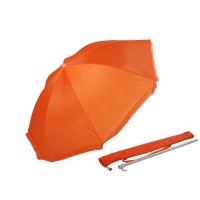Alice Umbrellas 1.6M Beach Umbrella With Carry Bag - Orange Photo