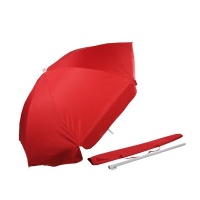Alice Umbrellas 1.8M Beach Umbrella With Carry Bag - Red Photo