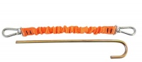 Tauro Caravan Gazebo & Tent Rope/Strap Shock Absorber Single Pack - Orange Photo
