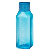 Sistema - 475ml Small Square Bottle - Blue Photo